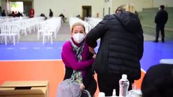 CLEAN : Pregnant women get Covid-19 vaccine in Paraguay News Clip