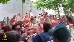 Brazil COVID: Hundreds protests as capital begins two-week lockdown News Clip