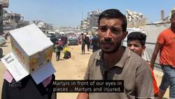 Strikes in Eastern Khan Younis force Palestinians to flee their homes Instructional Video