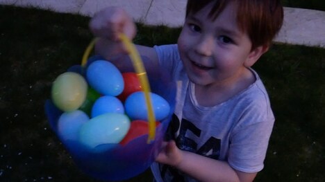 DIY Glow in the Dark Easter Egg Hunt