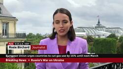 EU urges countries to cut gas use by 15% until next March News Clip