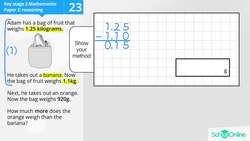 Word Problems:Converting Units and Subtraction Instructional Video