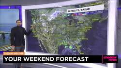 Cheddar Weather: Mild Temperatures Expected in Weekend Forecast News Clip