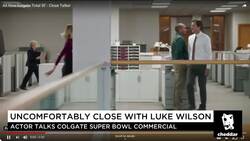 Actor Luke Wilson Says He's Nervous for His Super Bowl Commercial Debut News Clip