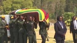 Mugabe casket flown from his home to stadium Instructional Video