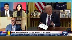 POTUS Donald Trump signs blitz of executive actions News Clip