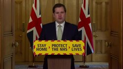 Robert Jenrick speaks about domestic violence during coronavirus press briefing News Clip