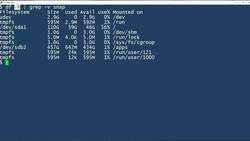 How to use the df command: 2-Minute Linux Tips Instructional Video