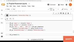 Data Science - Time Series Forecasting with Facebook Prophet in Python - Prophet in Code: Holidays and Exogenous Regressors Instructional Video