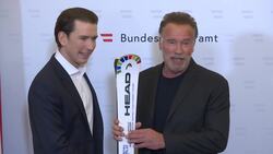 Arnie meets Kurz to preview climate change summit Instructional Video