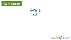 Rewriting Polynomial Expressions by Factoring Instructional Video