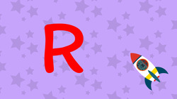 R Is For Rocket - Upper Case Instructional Video
