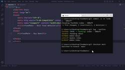 Git and GitHub Masterclass - The Practical Bootcamp - Solving: Merge Conflict Instructional Video