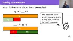 Identify the missing part using knowledge of relationships and structures Instructional Video