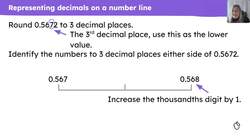 Rounding to three decimal places Instructional Video