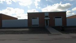 Denmark VII synched series right side driving studio process plate background Stock Footage