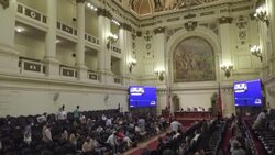 VOICED : Toma posesión la nueva mesa directiva de la Convención Constitucional de Chile News Clip