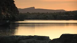 Diamond Gorge, Mornington sanctuary Stock Footage