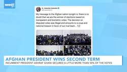 Afghan President Ashraf Ghani Wins Reelection News Clip