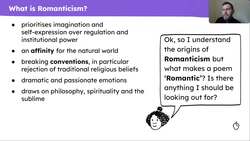 Exploring Romantic poems in the 'Love and Relationships' anthology Instructional Video