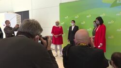 CLEAN : Belarus opposition leader meets with Green MPs in Berlin News Clip