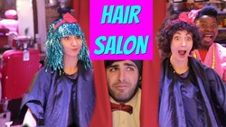 Bella & Beans Visit The Salon | Kids Hair Instructional Video
