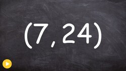 Evaluate your six trigonometric functions when given a point not on the unit circle Instructional Video