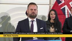 Province says it will introduce legislation to crack down on immigration scams News Clip