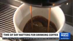 What time of day you drink coffee affects your health, study says News Clip