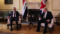 Boris Johnson welcomes Iraqi Prime Minister to Downing Street News Clip