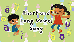 Introduction to short and long vowel sounds Instructional Video