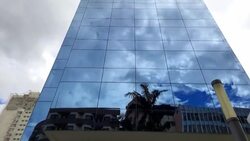 CLEAN : Scene outside hospital where Brazil's Bolsonaro remains hospitalised News Clip