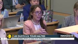 Bob Vylan barred from US after controversial chants News Clip