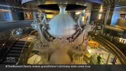 #TheMoment a cruise ship birthday wish finally comes true News Clip