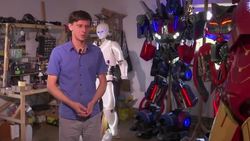 Family business making giant Transformers' costumes News Clip