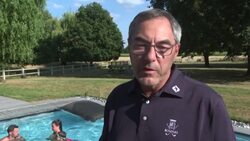 CLEAN : In northern France, the boom in private pools raises questions amid drought News Clip
