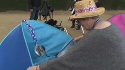 CLEAN : 'Had to be here': Royal fans camp out for jubilee celebrations News Clip