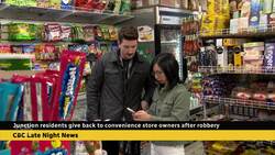 Junction residents give back to convenience store owners after robbery News Clip