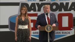 Trump serves as grand marshal for Daytona 500 Instructional Video