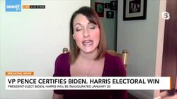 VP Pence Certifies Biden, Harris Electoral Win News Clip