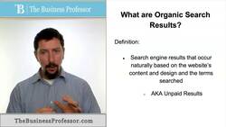 Organic Search Results Instructional Video