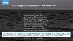 Understanding Texas' Disputed History Curriculum News Clip