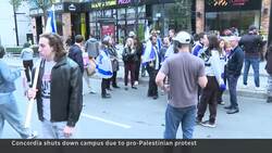 Concordia closes campus over pro-Palestinian protest concerns News Clip