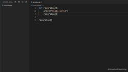 Data Structures and Algorithms The Complete Masterclass - What is Recursion? Instructional Video