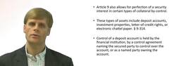 Perfection of Security Interest by Control Instructional Video