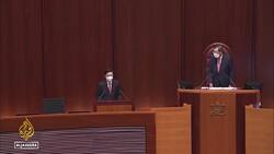 Hong Kong’s Lee lauds order after ‘chaos’ in sales pitch for city News Clip