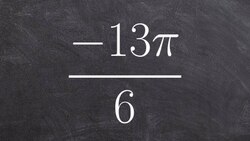 Sketch the Angle in Standard Position Instructional Video