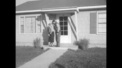 Player from University of Wisconsin on 1954 Paramount Newsreel cameramen's All-America college football team News Clip