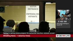 How are swing state police chiefs preparing for possible unrest? Instructional Video