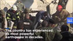 Albania rocked by another earthquake as rescue efforts continue, according to US Geological Survey News Clip